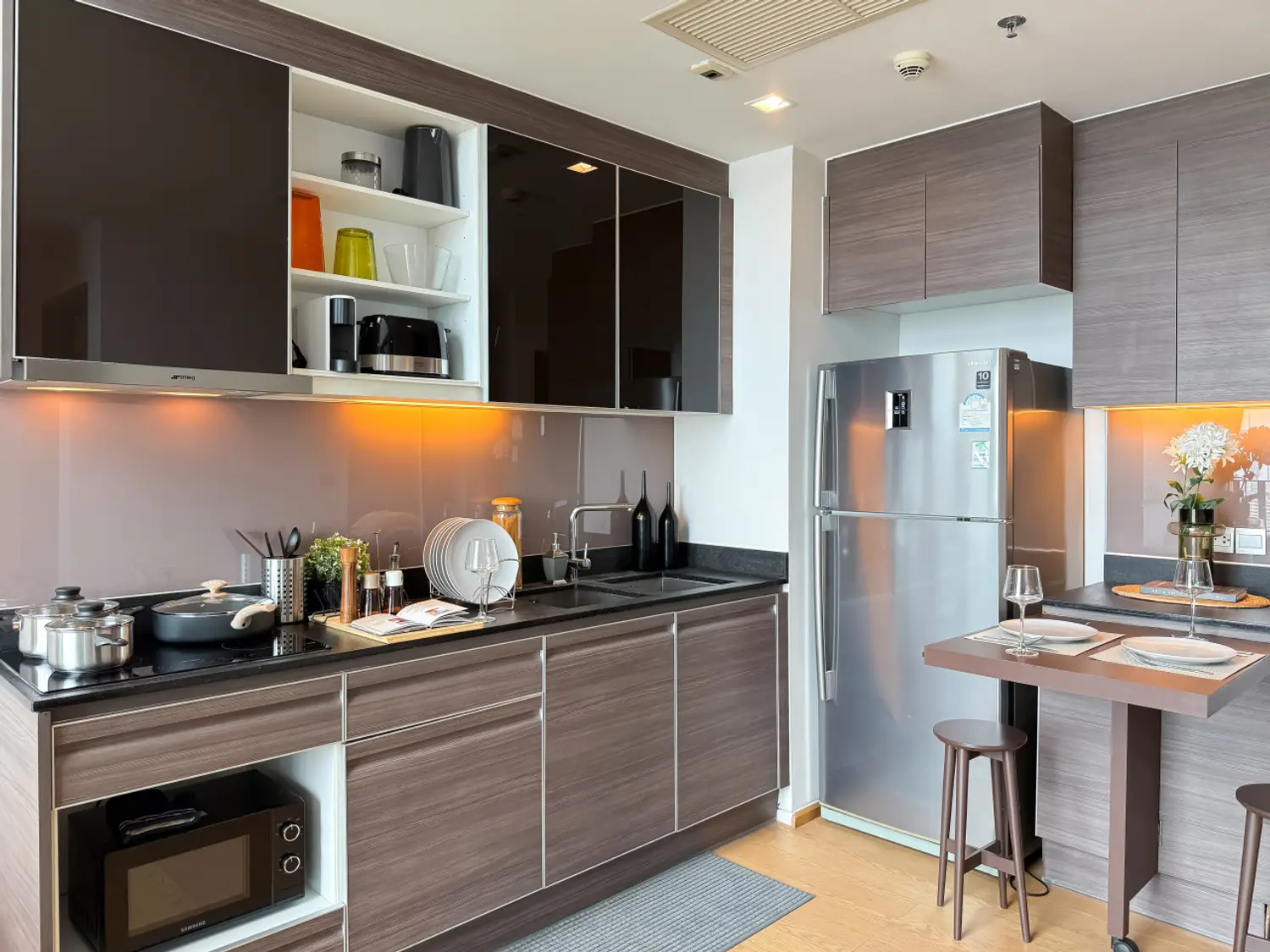 Furnished & equipped